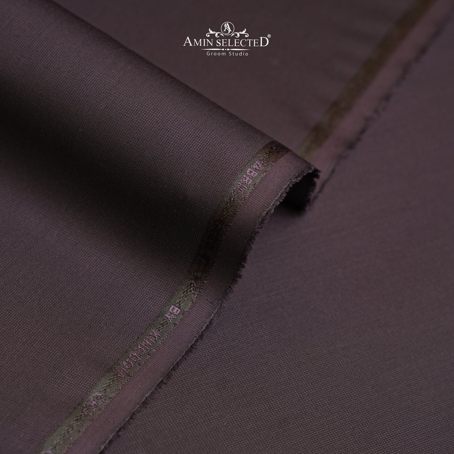 Goldmax - Purple Maroon Colour Wash N Wear Unstitched Shalwar Kameez Fabric - Amin Selected