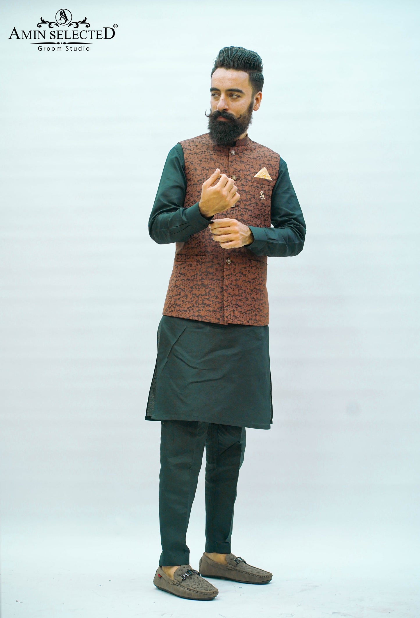 Bronze Waistcoat - Amin Selected