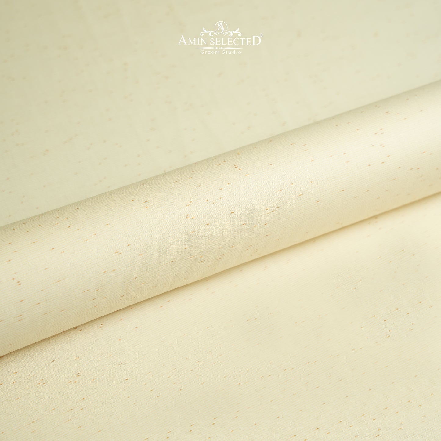 Kingdom Gravity - Cream Colour Wash N Wear Unstitched Shalwar Kameez Fabric - Amin Selected