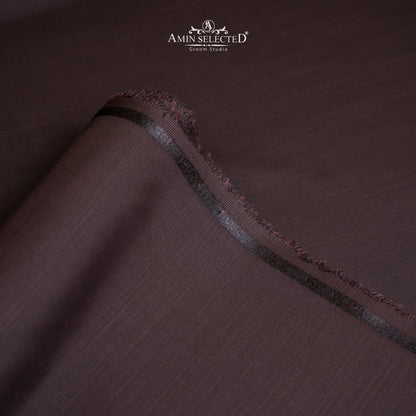 Bluegrass - Maroon Colour Wash N Wear Unstitched Shalwar Kameez Fabric - Amin Selected 