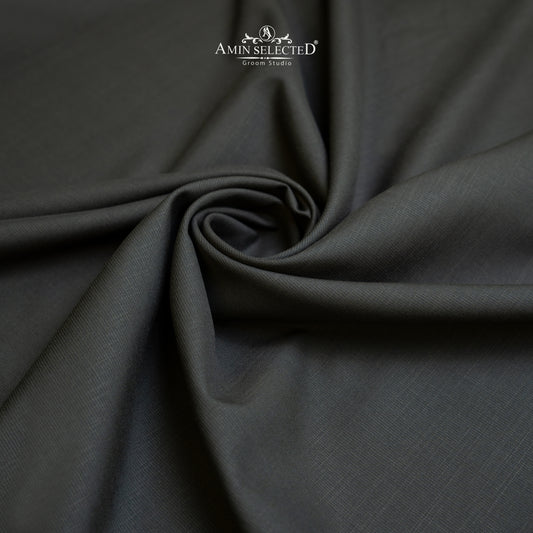 Bluegrass - Brown Colour Wash N Wear Unstitched Shalwar Kameez Fabric - Amin Selected 