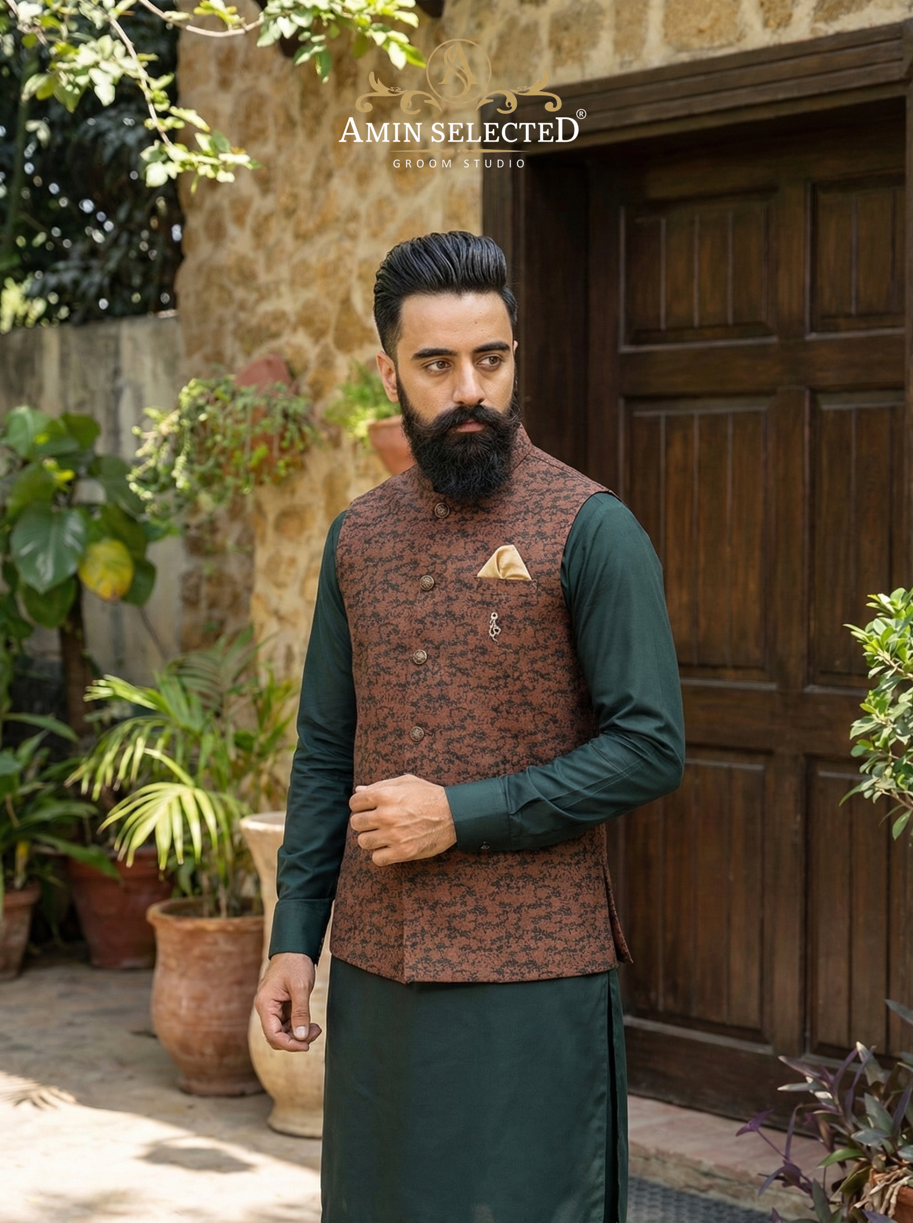 Bronze Waistcoat - Amin Selected 
