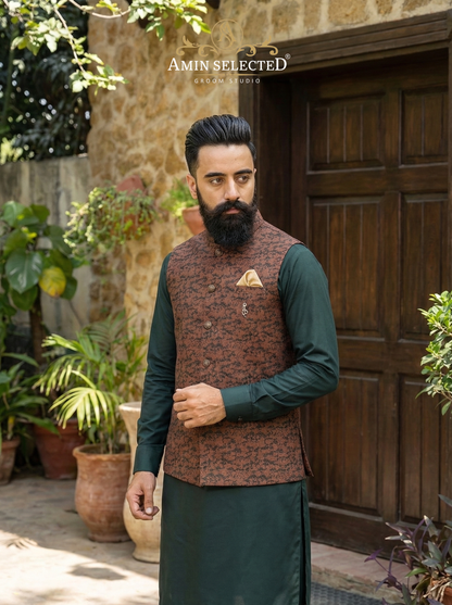 Bronze Waistcoat - Amin Selected 