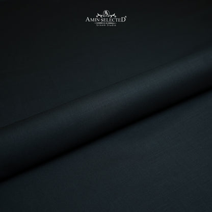 Bluegrass - Black Colour Wash N Wear Unstitched Shalwar Kameez Fabric - Amin Selected 