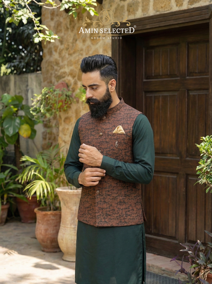 Bronze Waistcoat - Amin Selected 