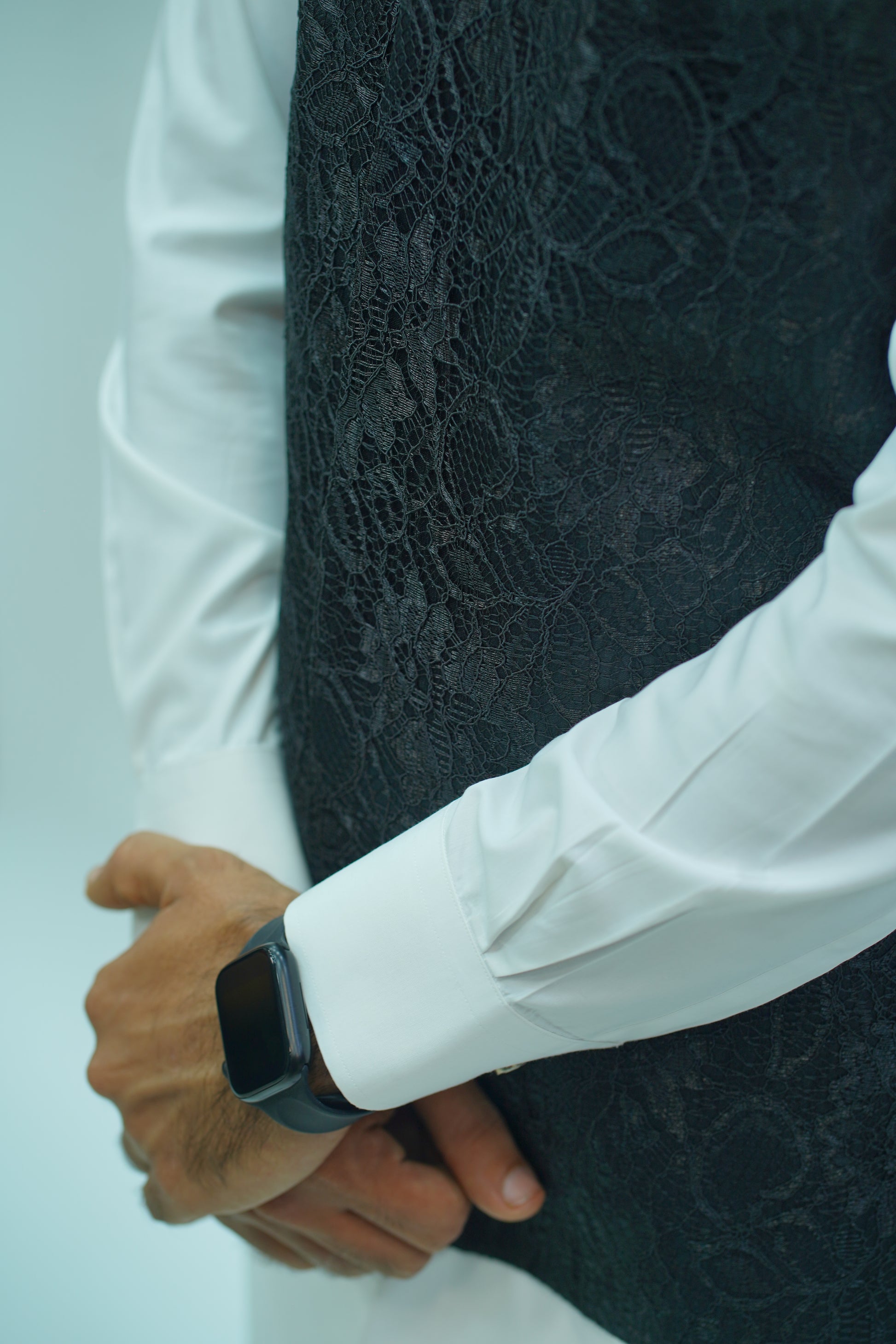 Emerald Green Waist Coat - Amin Selected 