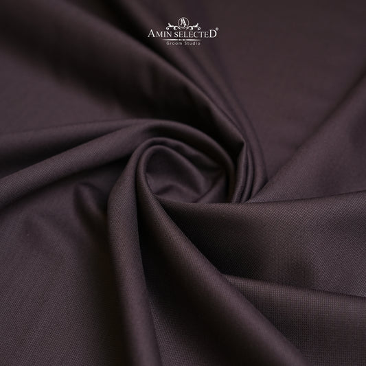 Goldmax - Purple Maroon Colour Wash N Wear Unstitched Shalwar Kameez Fabric - Amin Selected 