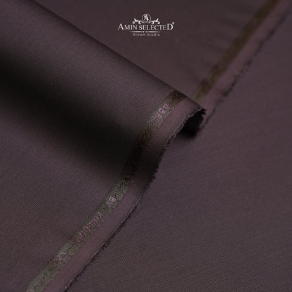 Goldmax - Purple Maroon Colour Wash N Wear Unstitched Shalwar Kameez Fabric - Amin Selected 