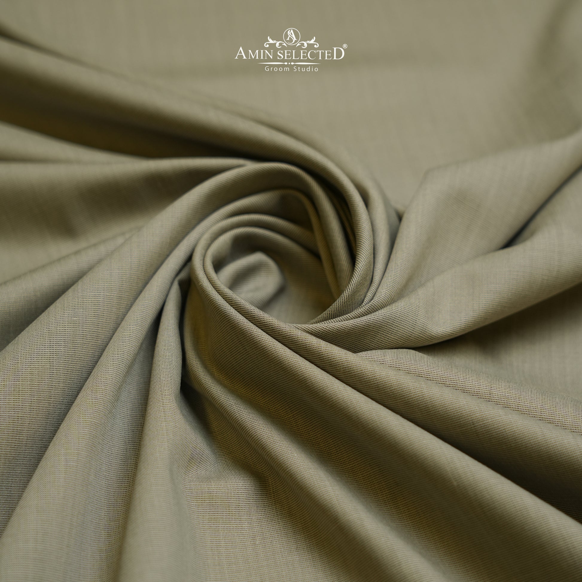 Thirsty - Light Foan Colour Wash N Wear Unstitched Fabric - Amin Selected 