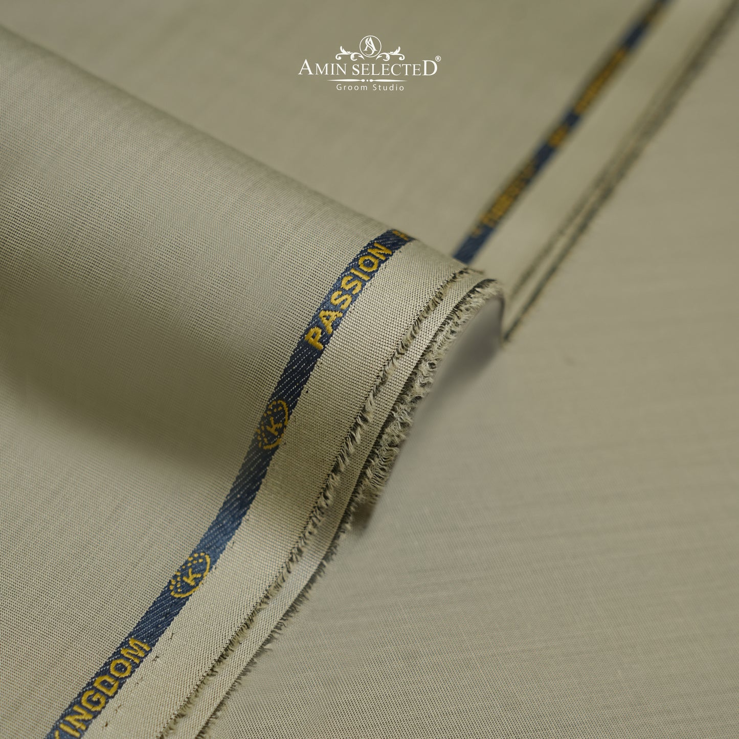 Thirsty - Light Foan Colour Wash N Wear Unstitched Fabric - Amin Selected 