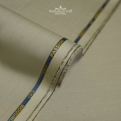 Thirsty - Light Foan Colour Wash N Wear Unstitched Fabric - Amin Selected 