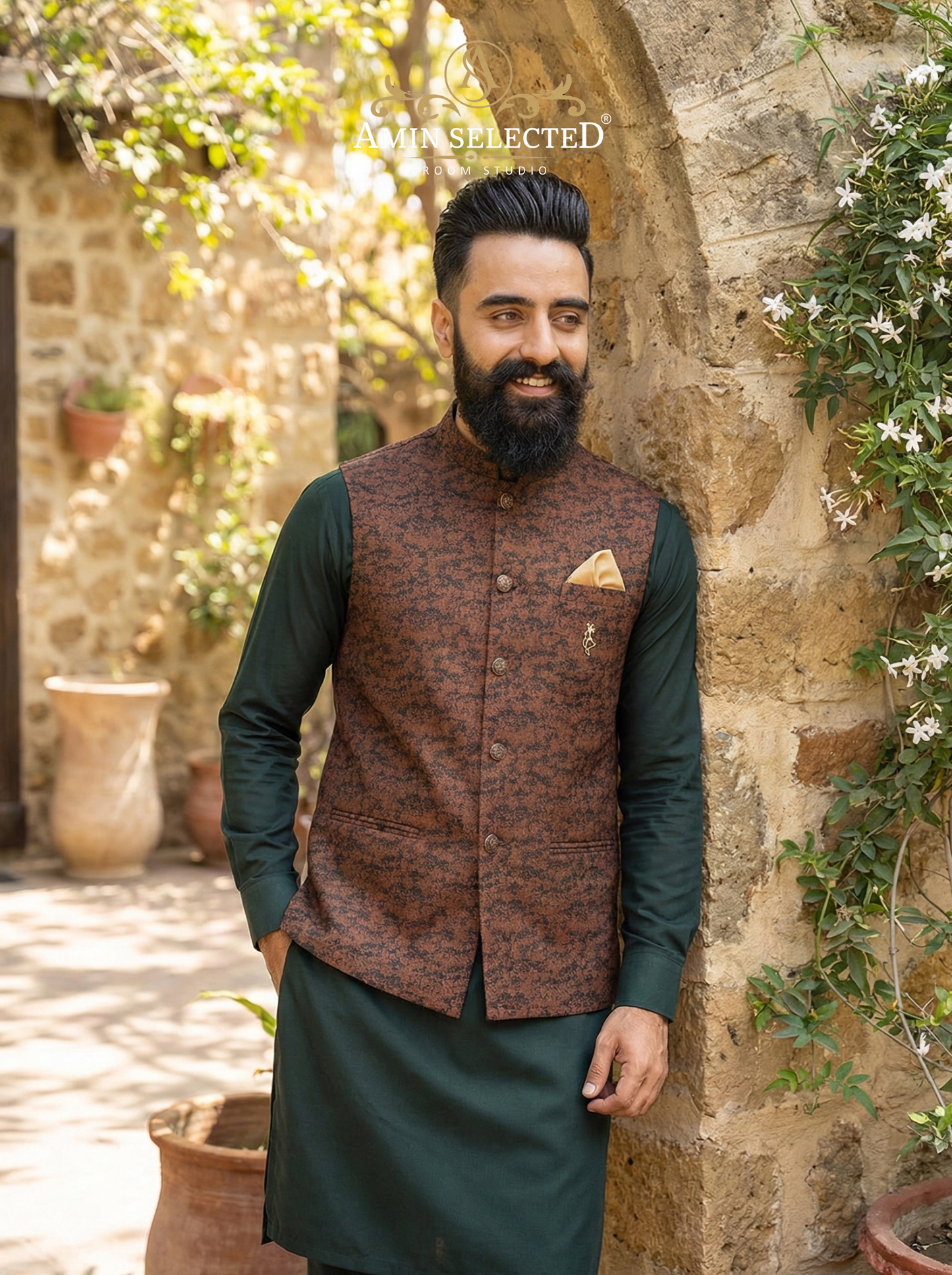 Bronze Waistcoat - Amin Selected 