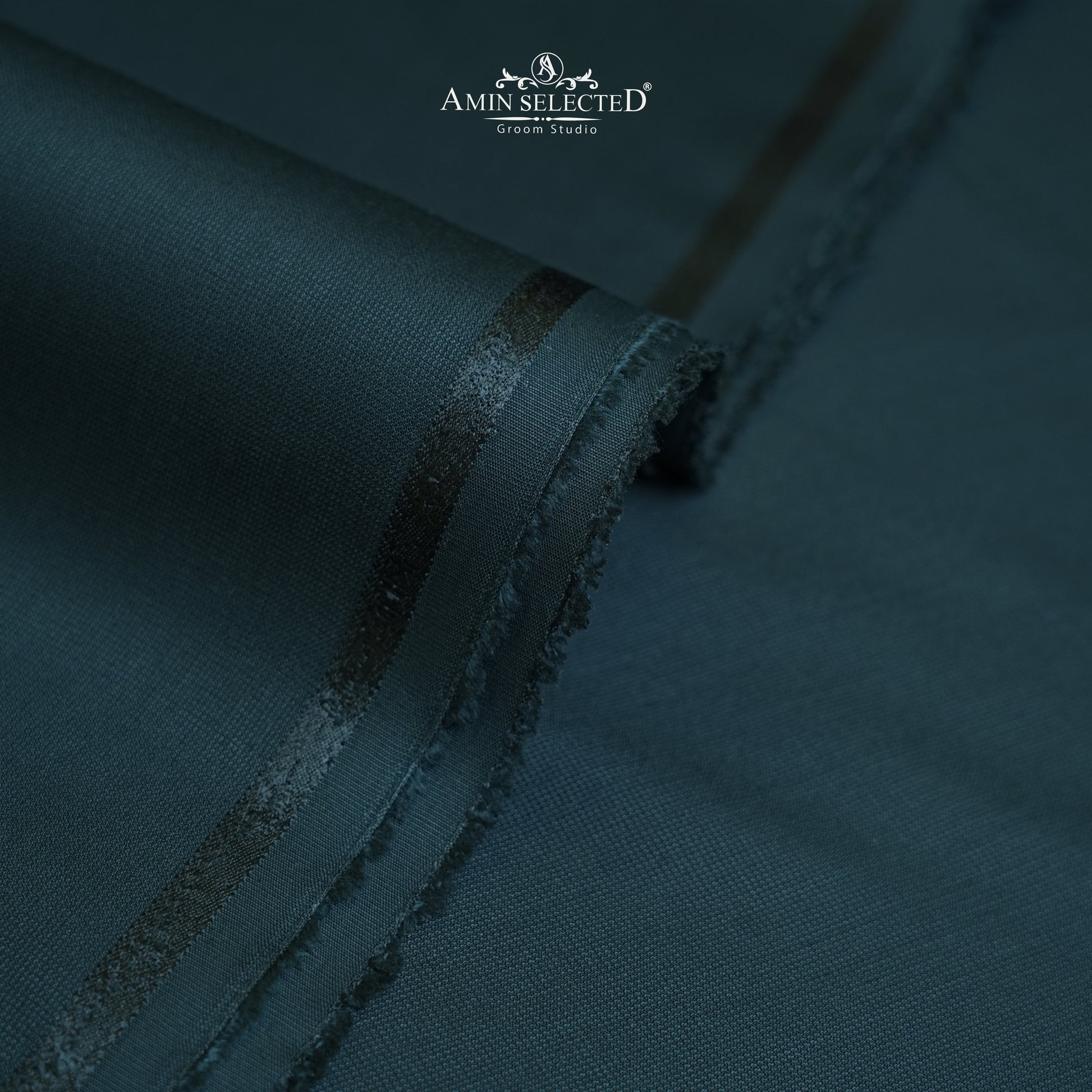 Goldmax - Peacock Blue Colour Wash N Wear Unstitched Shalwar Kameez Fabric - Amin Selected 