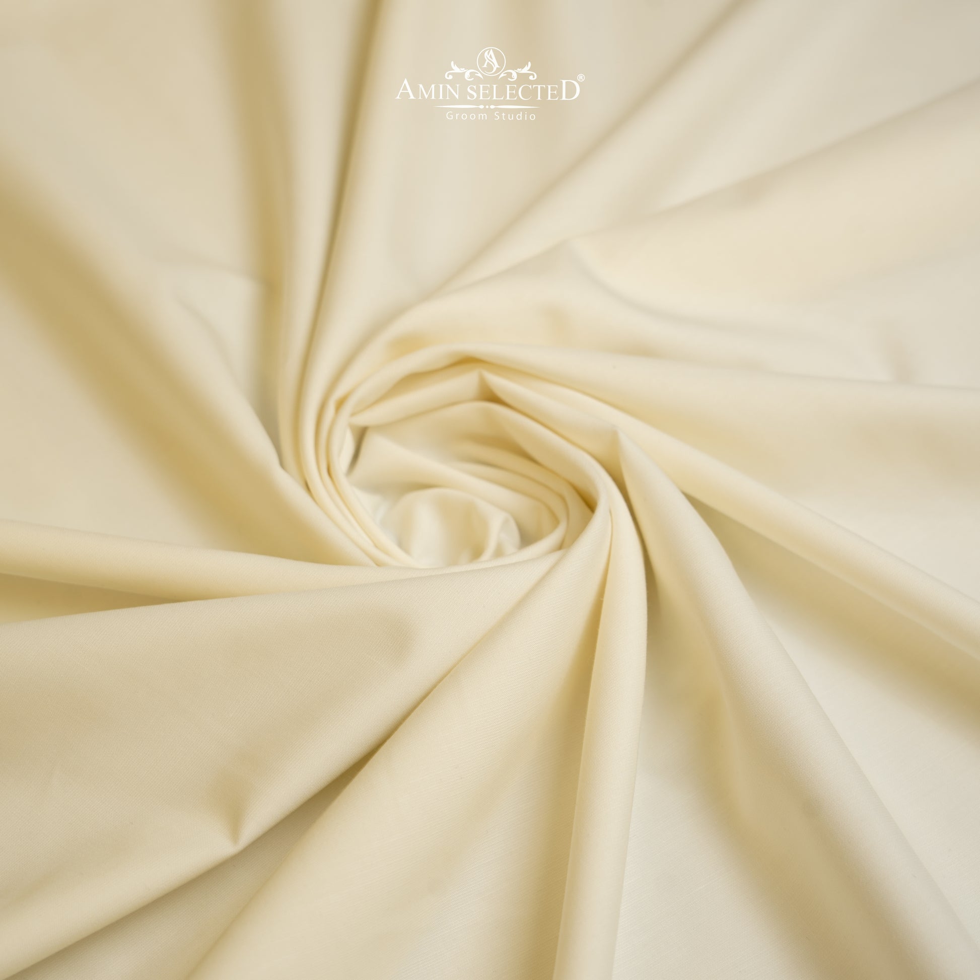 Admani Venus Pro - Light Cream Colour Wash N Wear Unstitched Shalwar Kameez Fabric - Amin Selected 