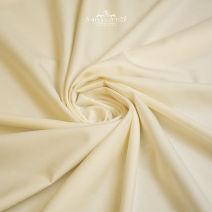 Admani Venus Pro - Light Cream Colour Wash N Wear Unstitched Shalwar Kameez Fabric - Amin Selected 