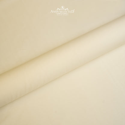 Admani Venus Pro - Light Cream Colour Wash N Wear Unstitched Shalwar Kameez Fabric - Amin Selected 