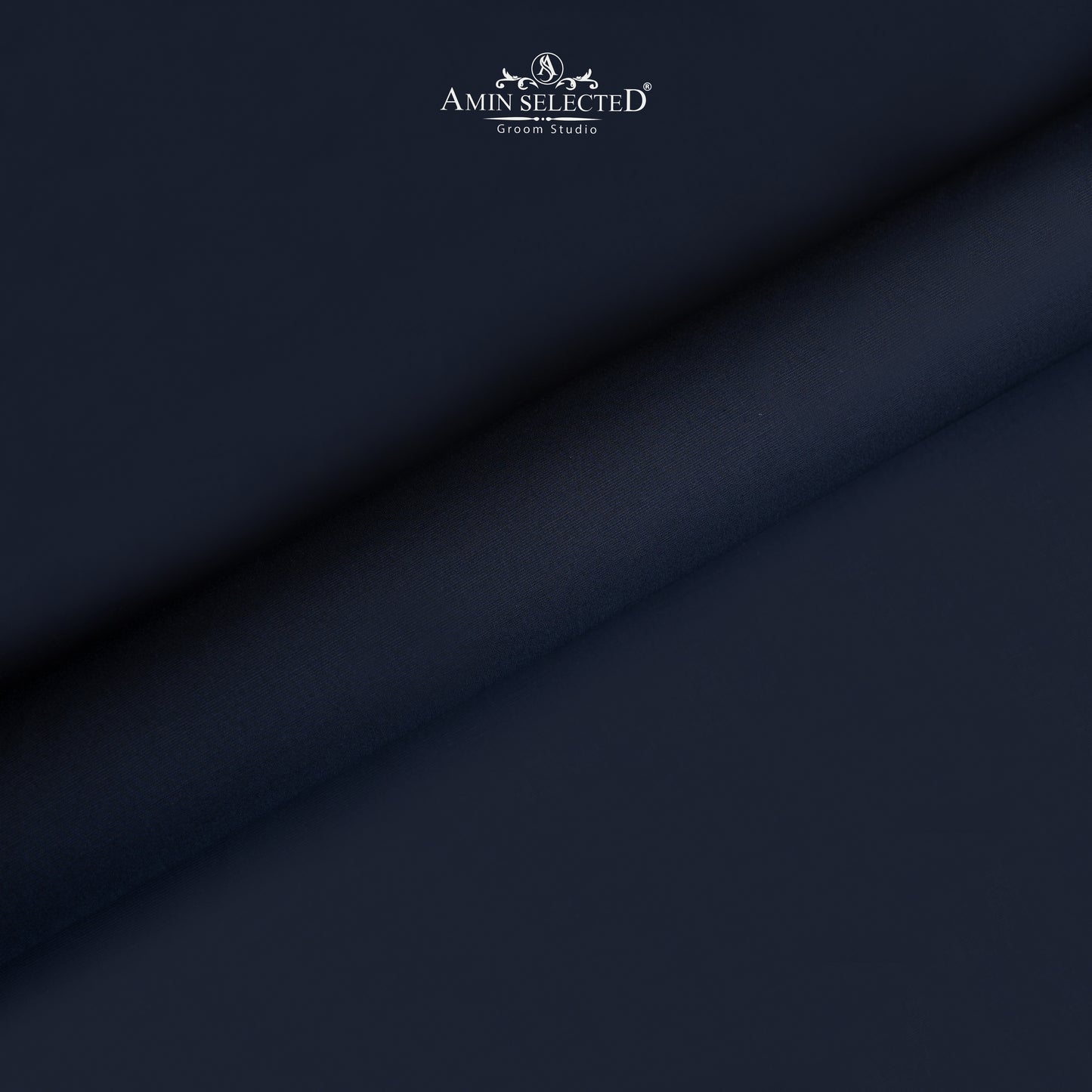 Admani Venus Pro - Navy Blue Colour Wash N Wear Unstitched Shalwar Kameez Fabric - Amin Selected 