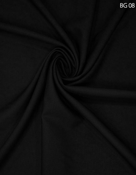 Bluegrass - Black Colour Wash N Wear Unstitched Shalwar Kameez Fabric - Amin Selected 
