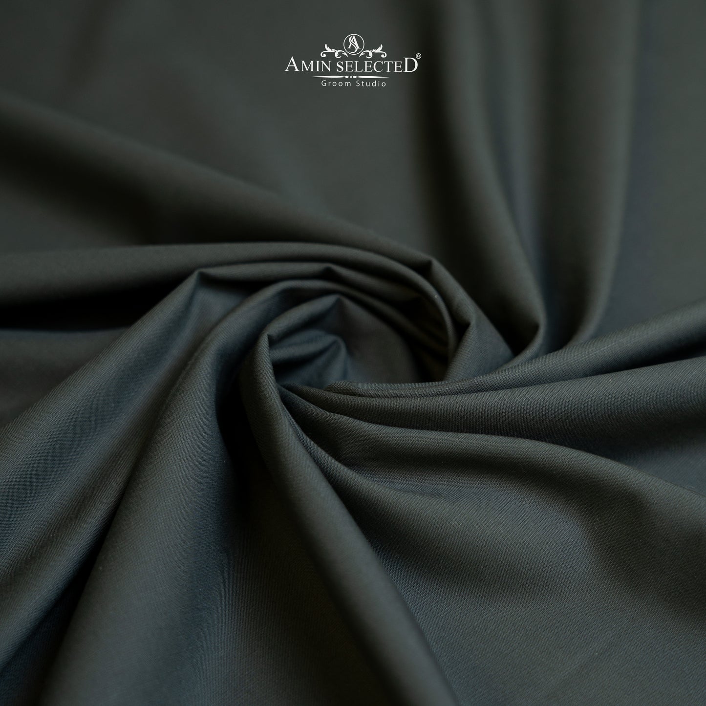 Admani Venus Pro - Bottle Green Colour Wash N Wear Unstitched Shalwar Kameez Fabric - Amin Selected 