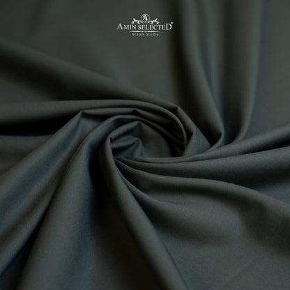 Admani Venus Pro - Bottle Green Colour Wash N Wear Unstitched Shalwar Kameez Fabric - Amin Selected 