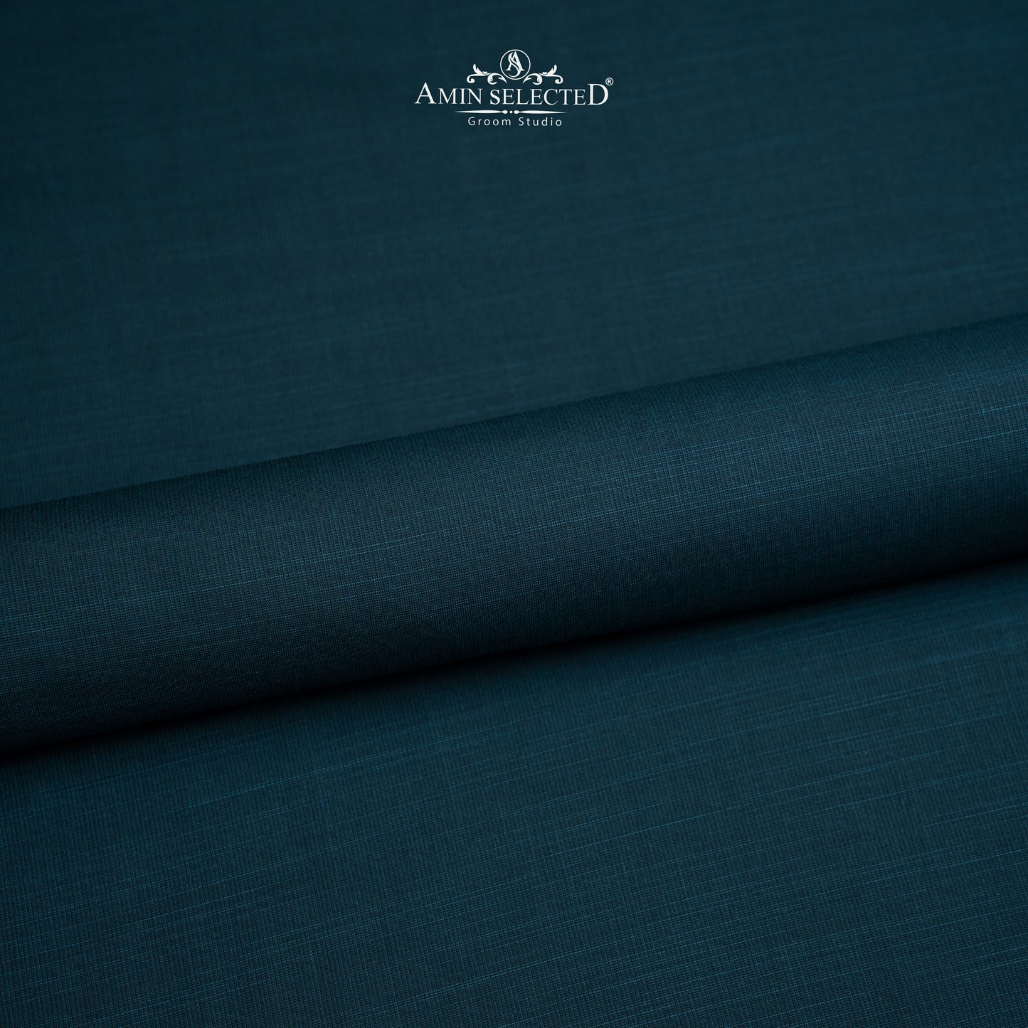 Bluegrass - Peacock Blue Colour Wash N Wear Unstitched Shalwar Kameez Fabric - Amin Selected 