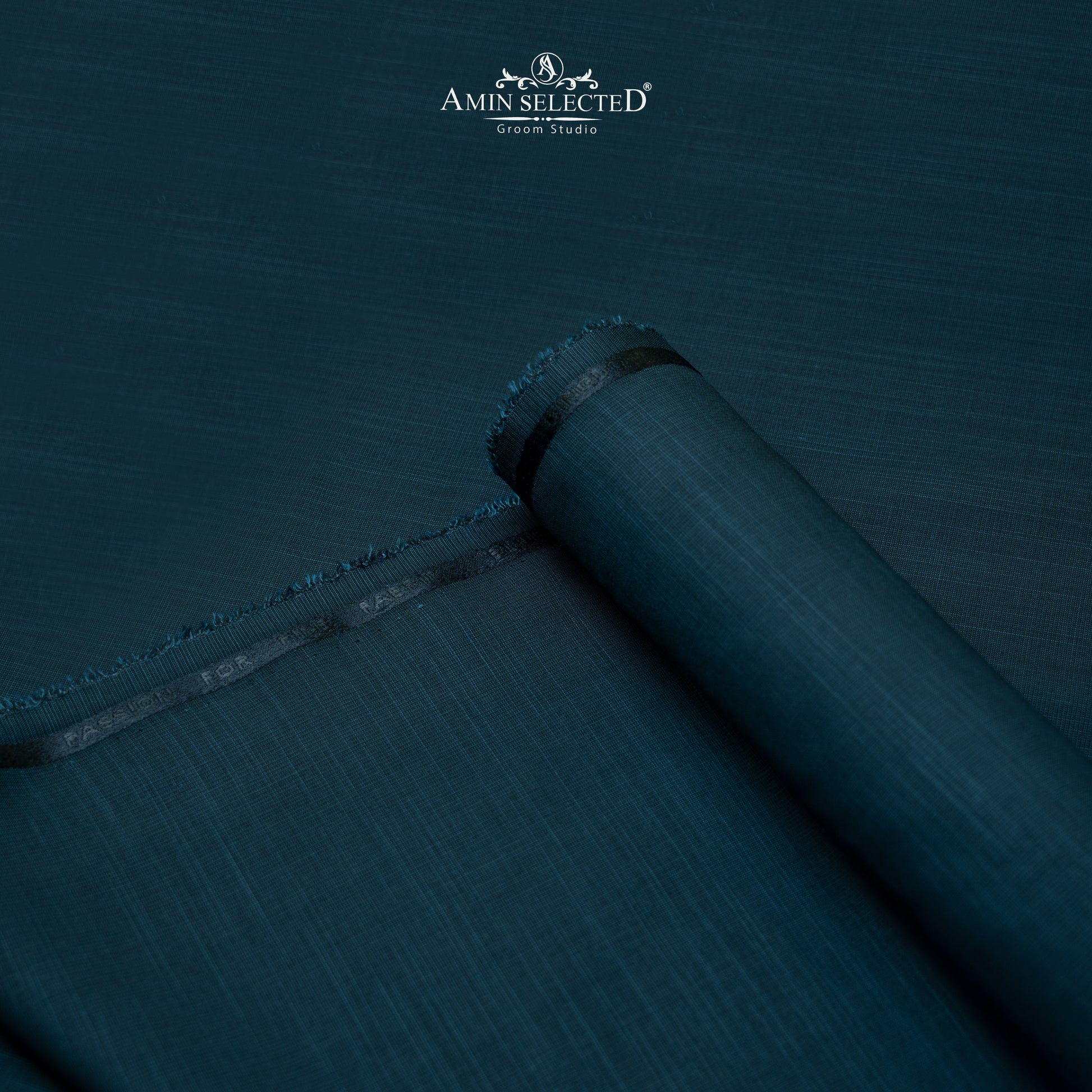 Bluegrass - Peacock Blue Colour Wash N Wear Unstitched Shalwar Kameez Fabric - Amin Selected 